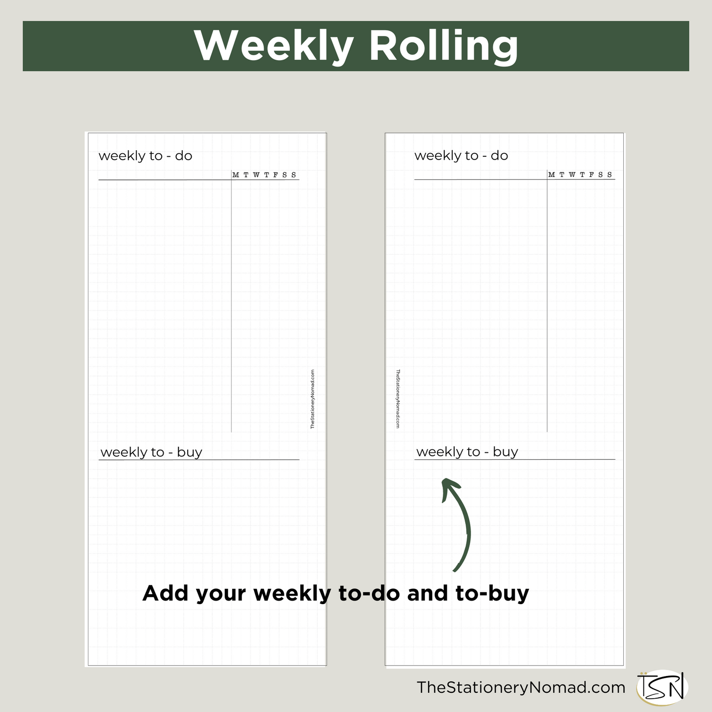 Weekly Rolling