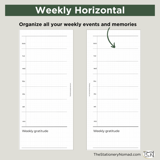Weekly Horizontal